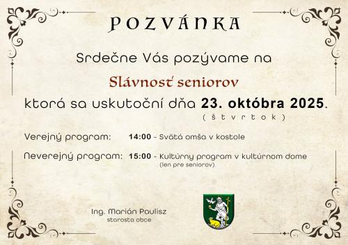 pozvánka